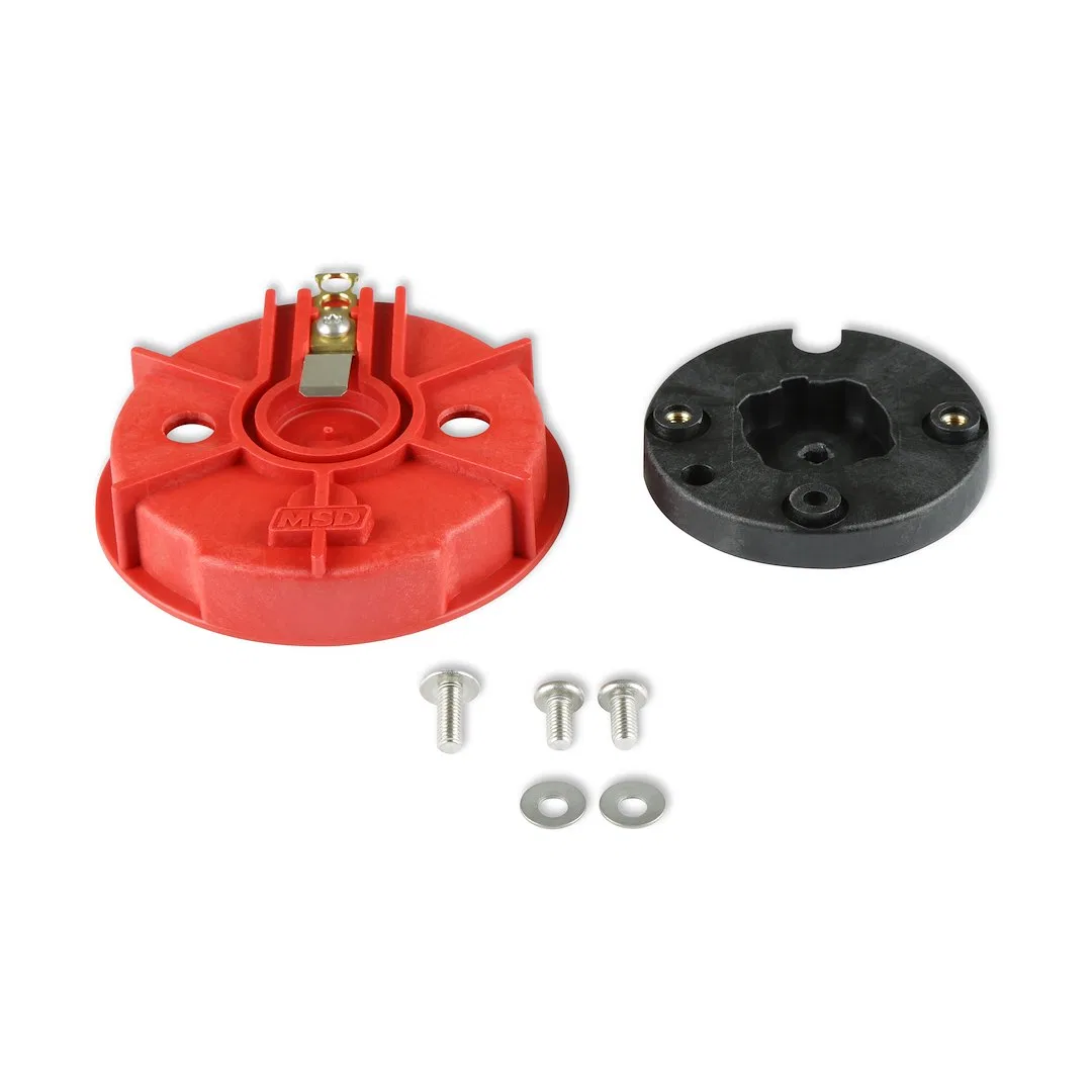 8457 – MSD CO. Distributor Rotor, For Use With MSD Low Profile Distributors Non Adjustable Red - view 2